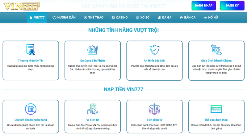 Hành trình phát triển của Vin777