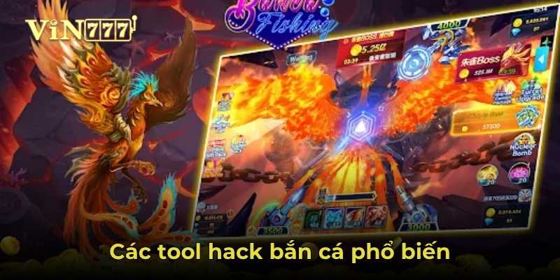 Các phần mềm hack bắn cá