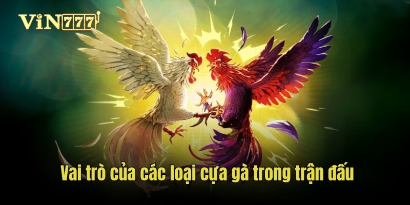 Vai trò của các loại cựa gà trong trận đấu